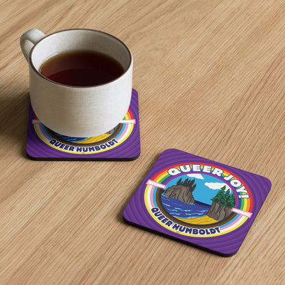 Queer Joy - Cork-back coaster