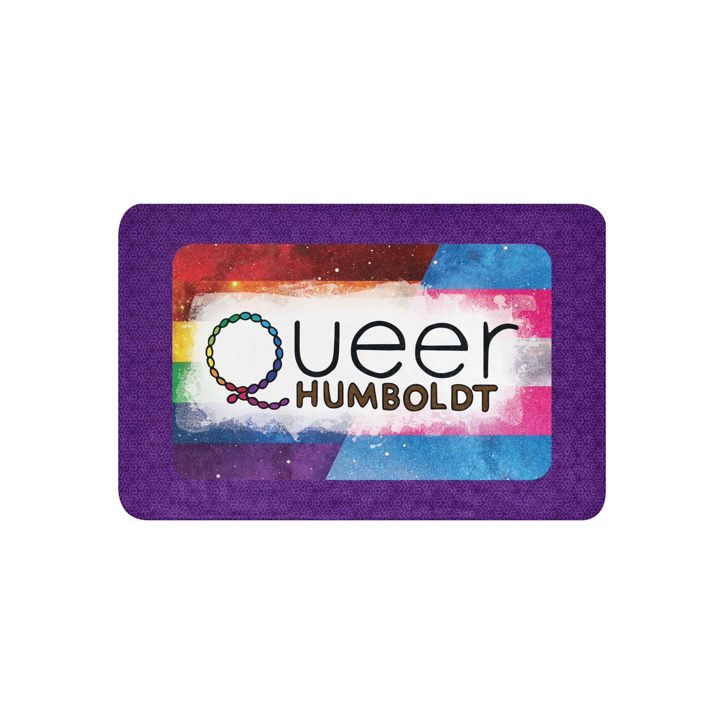 Queer Humboldt - SMALL Sherpa blanket