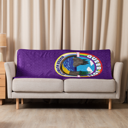 Queer Joy - SMALL Sherpa blanket