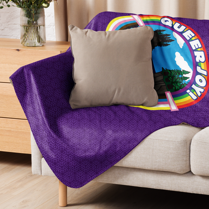 Queer Joy - SMALL Sherpa blanket
