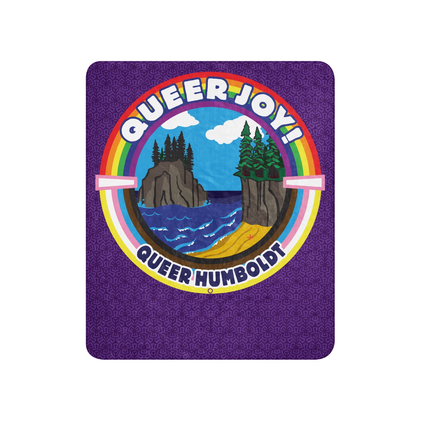 Queer Joy - MEDIUM Sherpa blanket