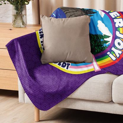 Queer Joy - MEDIUM Sherpa blanket