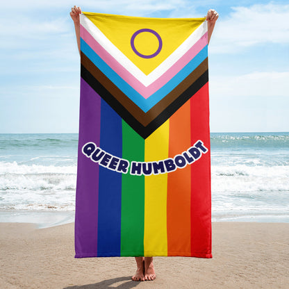 Progress Flag & Queer Humboldt Towel