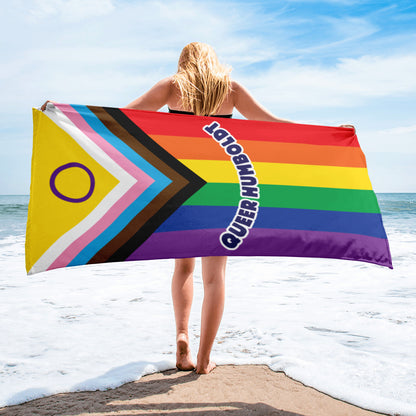 Progress Flag & Queer Humboldt Towel
