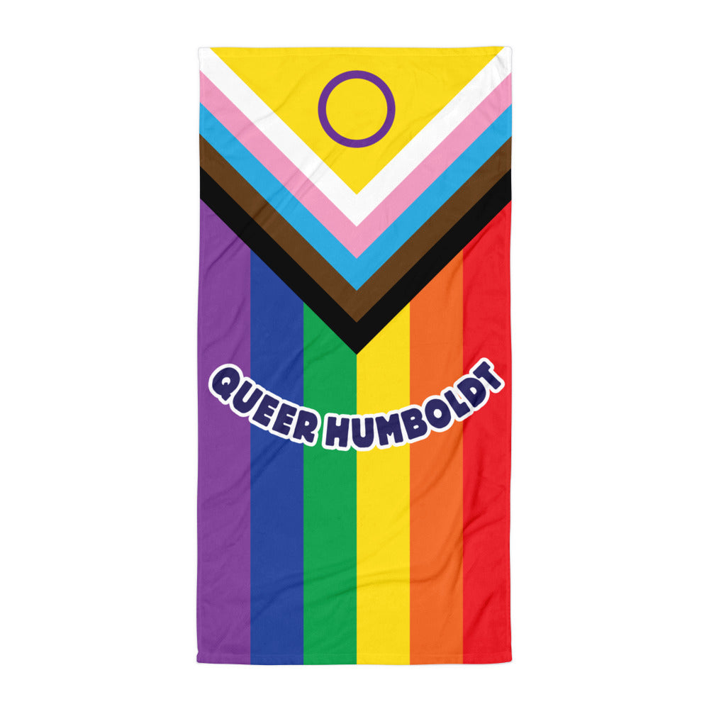 Progress Flag & Queer Humboldt Towel